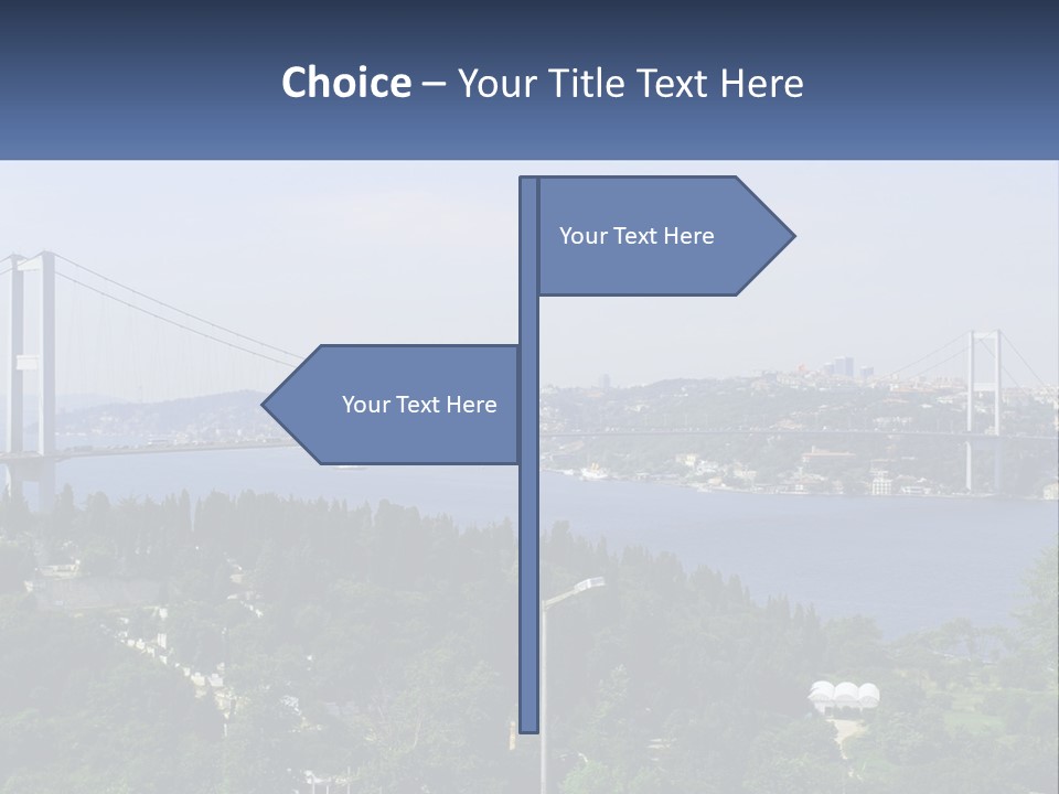 See Lamp Bridge PowerPoint Template