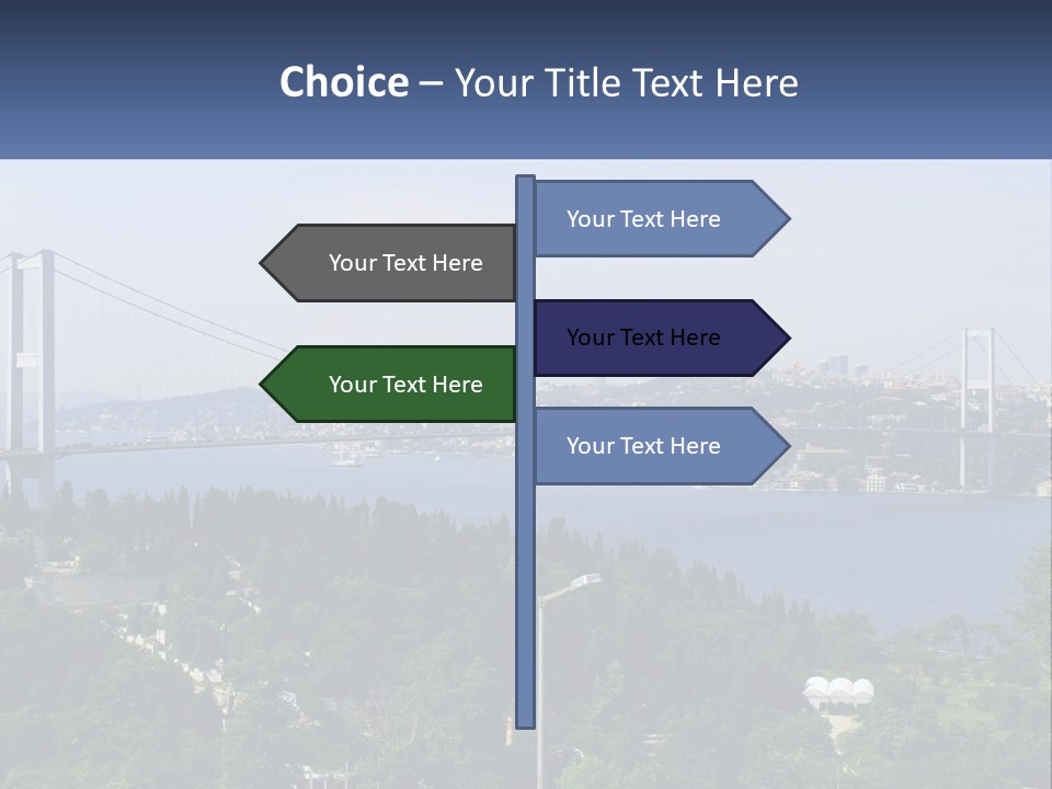 See Lamp Bridge PowerPoint Template