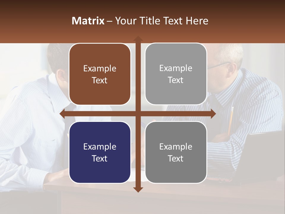 Business Partnership People PowerPoint Template