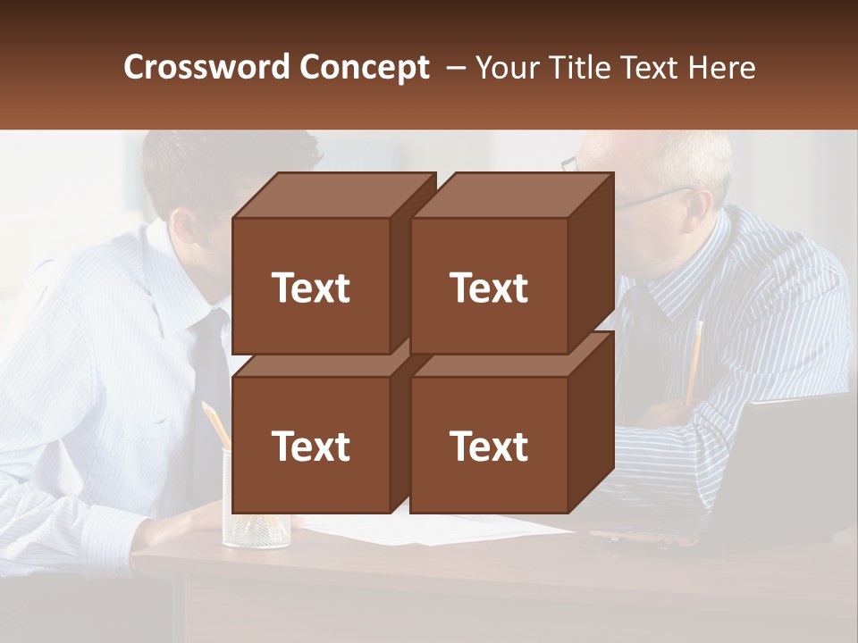 Business Partnership People PowerPoint Template