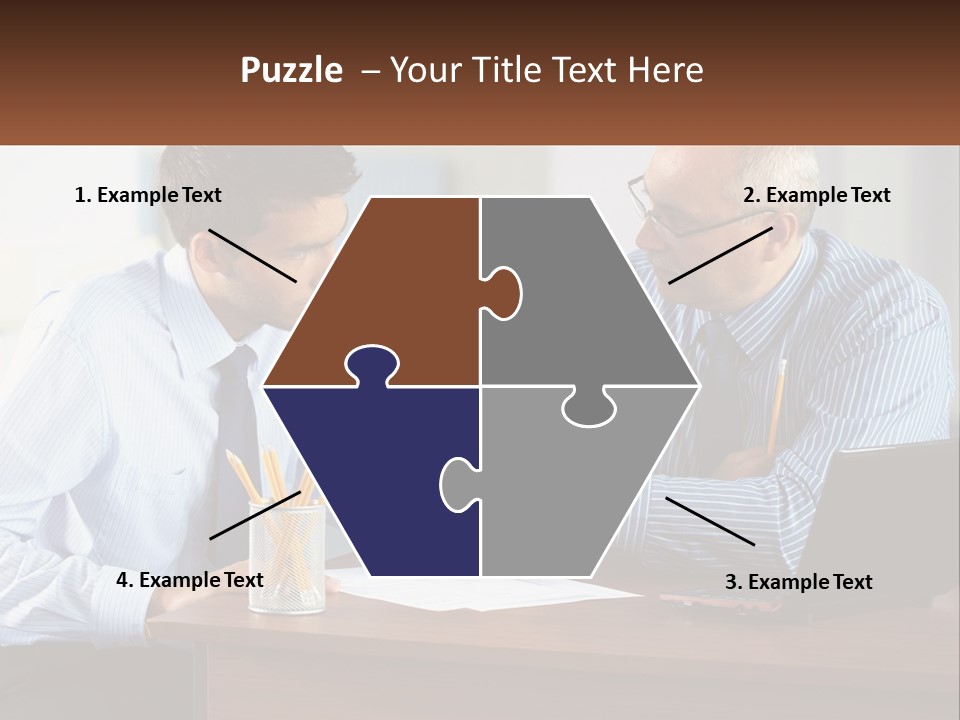 Business Partnership People PowerPoint Template