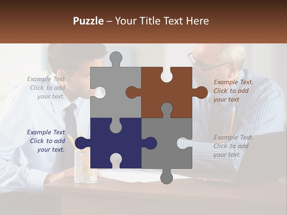 Business Partnership People PowerPoint Template