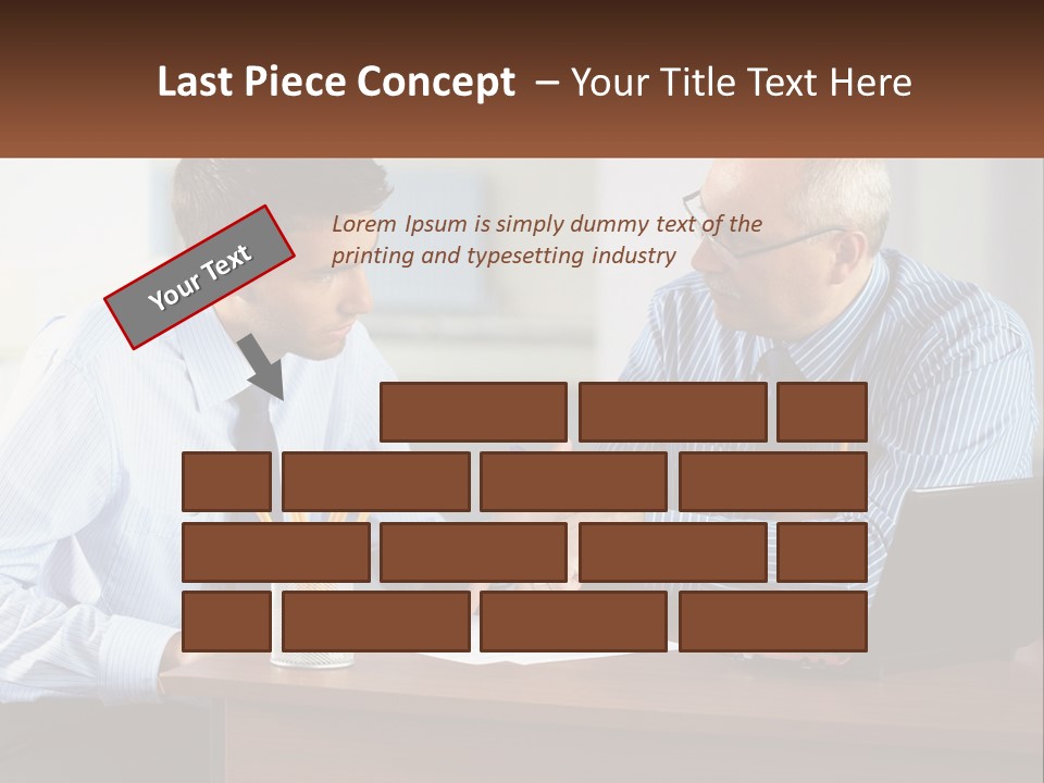 Business Partnership People PowerPoint Template