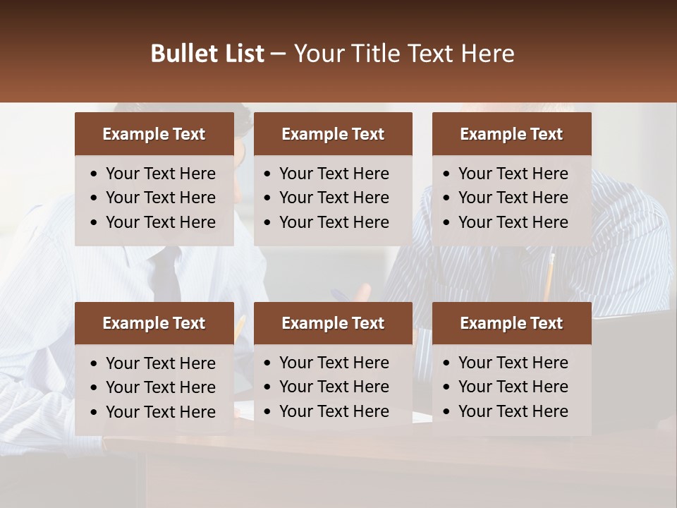 Business Partnership People PowerPoint Template