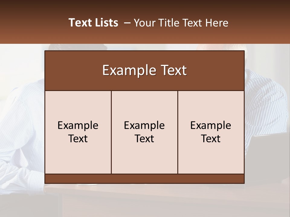 Business Partnership People PowerPoint Template
