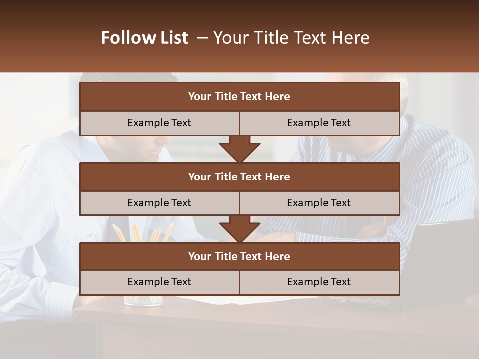 Business Partnership People PowerPoint Template