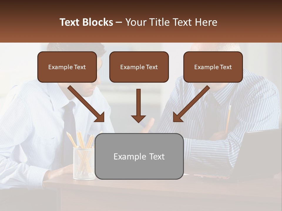 Business Partnership People PowerPoint Template