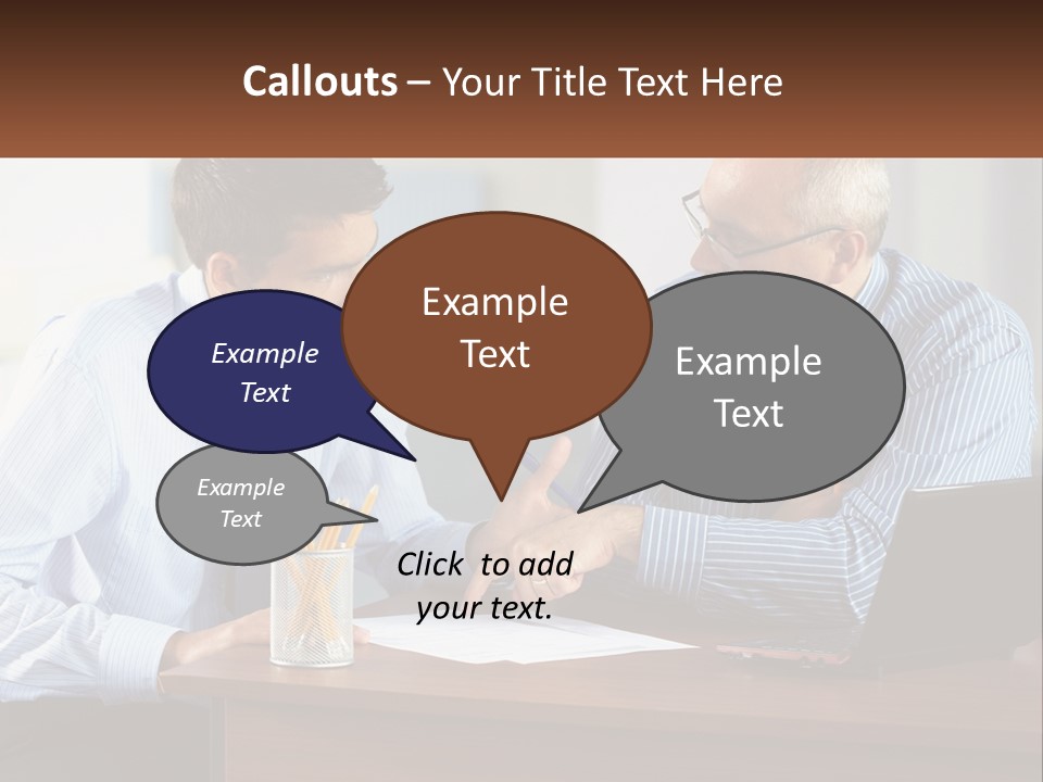Business Partnership People PowerPoint Template