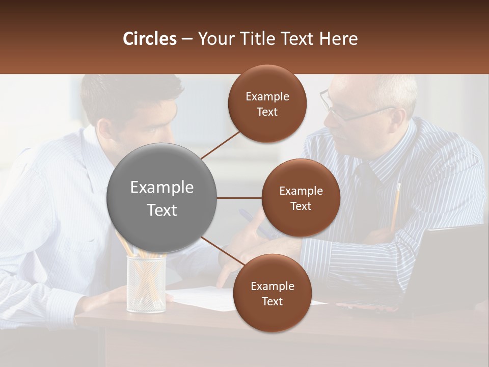 Business Partnership People PowerPoint Template