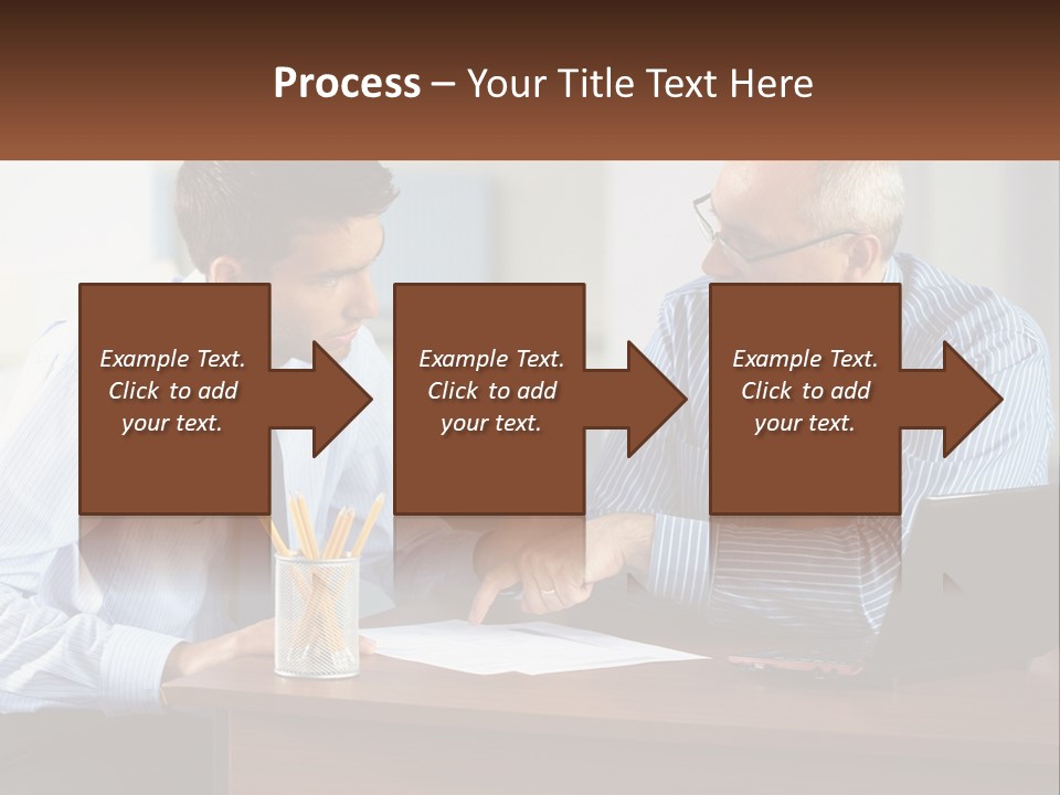 Business Partnership People PowerPoint Template