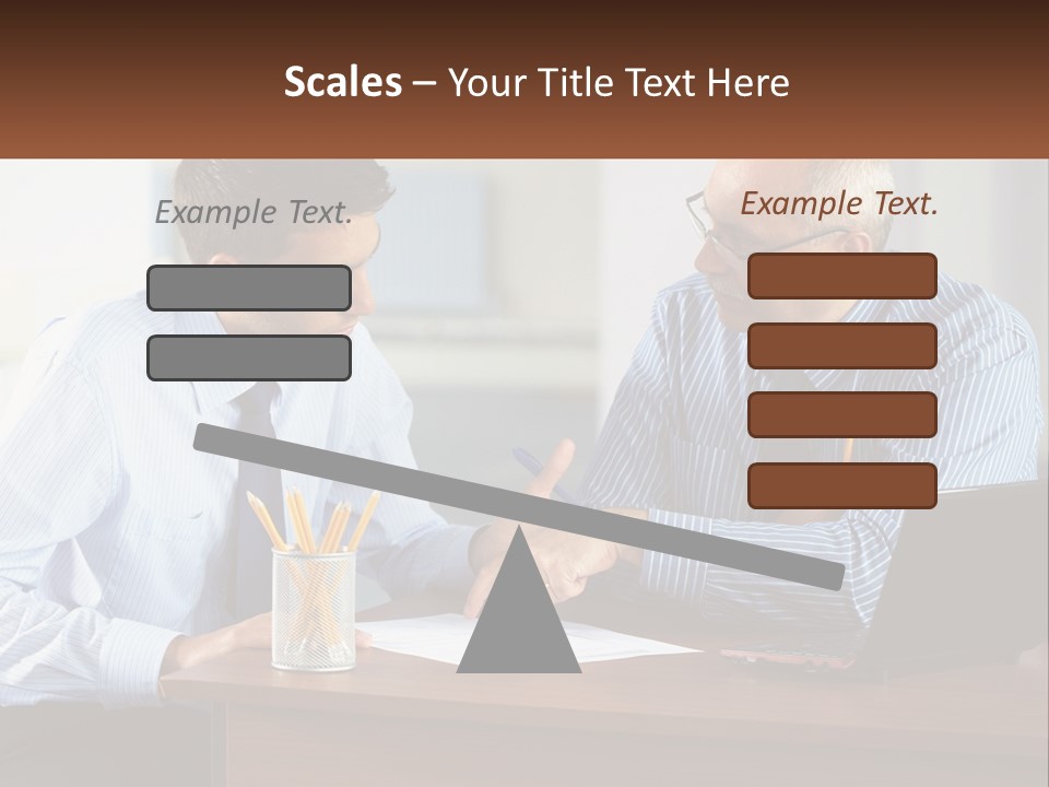 Business Partnership People PowerPoint Template