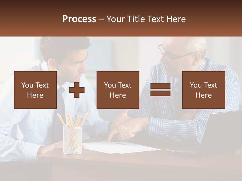 Business Partnership People PowerPoint Template