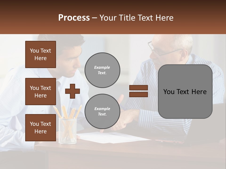 Business Partnership People PowerPoint Template