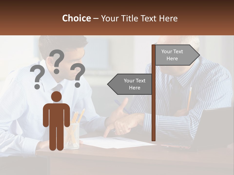 Business Partnership People PowerPoint Template