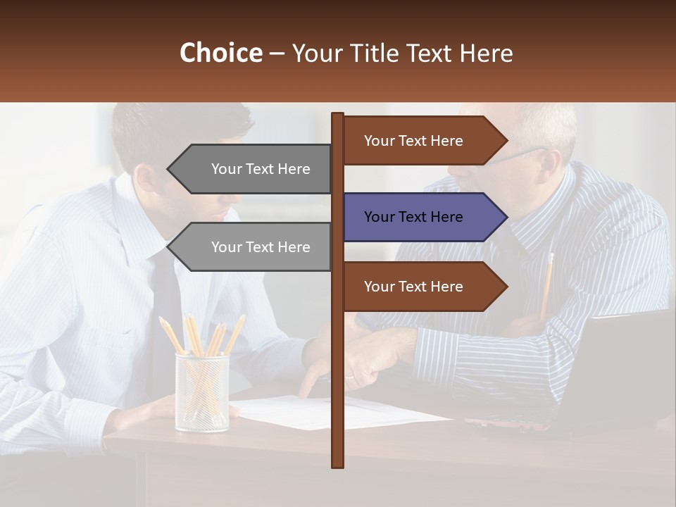 Business Partnership People PowerPoint Template