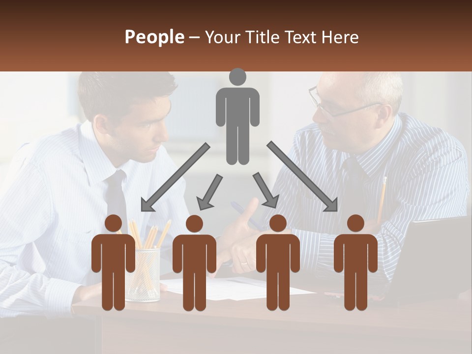 Business Partnership People PowerPoint Template