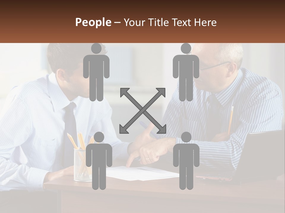 Business Partnership People PowerPoint Template