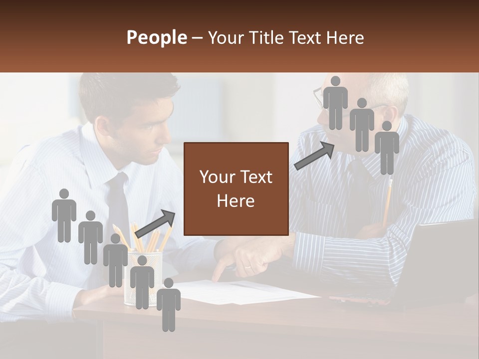 Business Partnership People PowerPoint Template