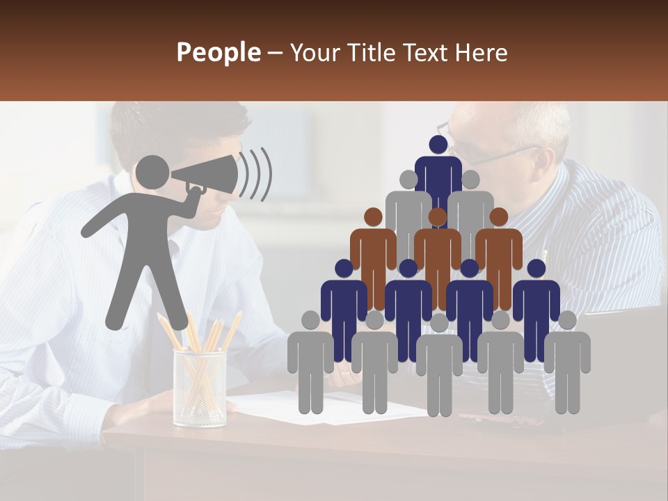 Business Partnership People PowerPoint Template