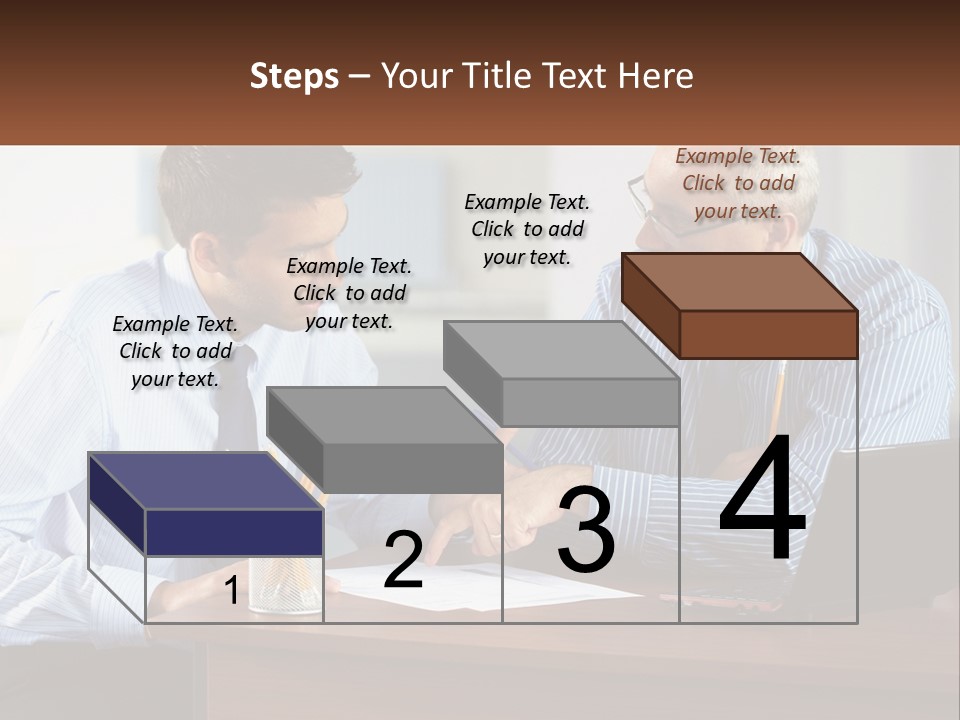 Business Partnership People PowerPoint Template