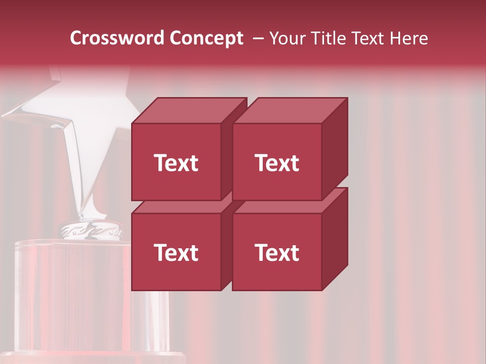 Honor Decoration Curtain PowerPoint Template