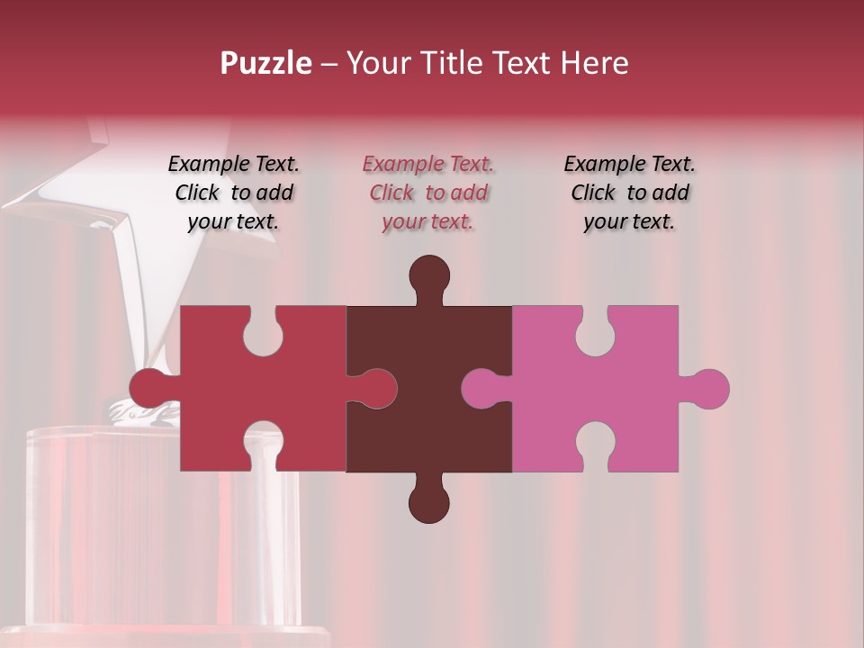 Honor Decoration Curtain PowerPoint Template