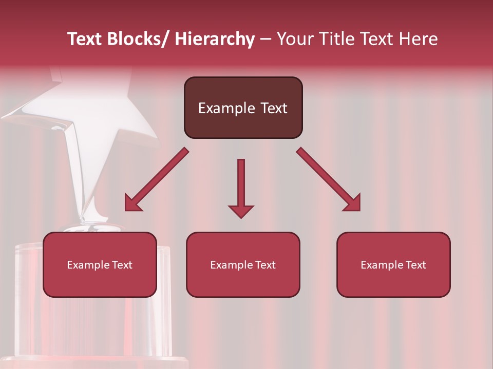 Honor Decoration Curtain PowerPoint Template