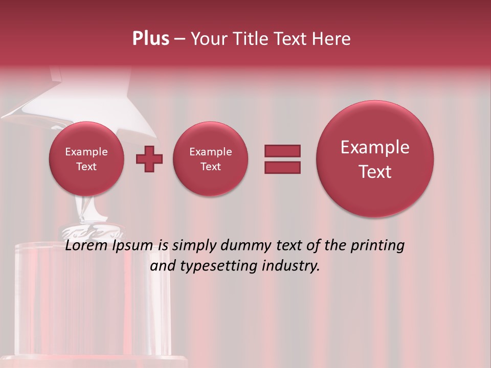 Honor Decoration Curtain PowerPoint Template