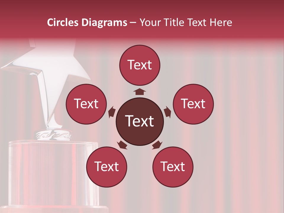 Honor Decoration Curtain PowerPoint Template