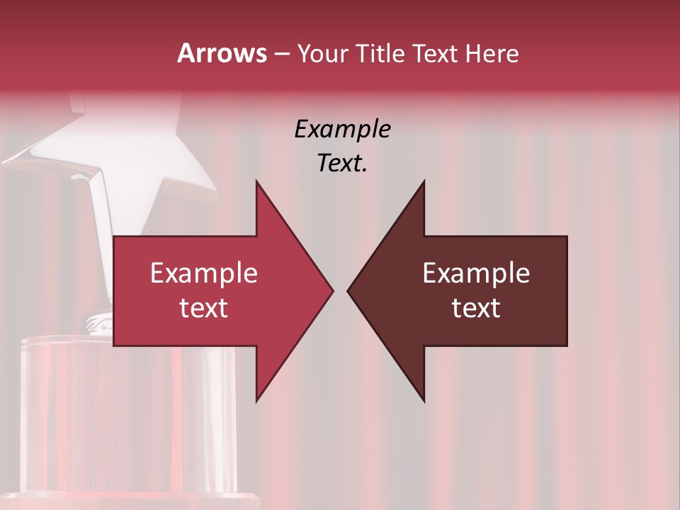 Honor Decoration Curtain PowerPoint Template