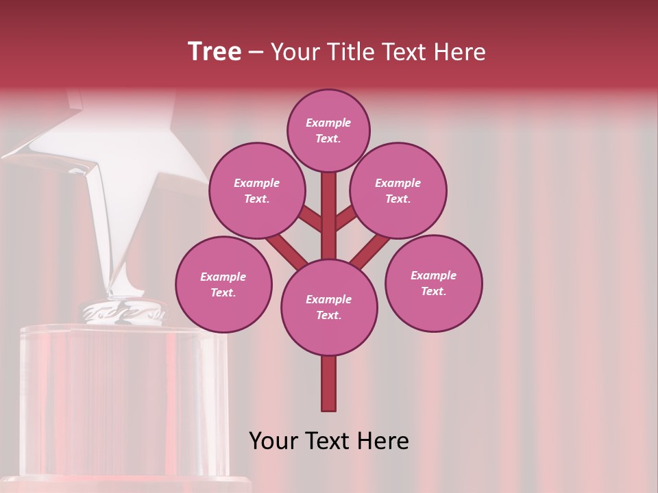 Honor Decoration Curtain PowerPoint Template