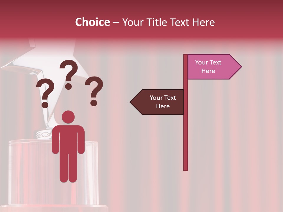 Honor Decoration Curtain PowerPoint Template