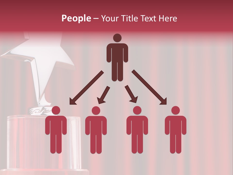 Honor Decoration Curtain PowerPoint Template