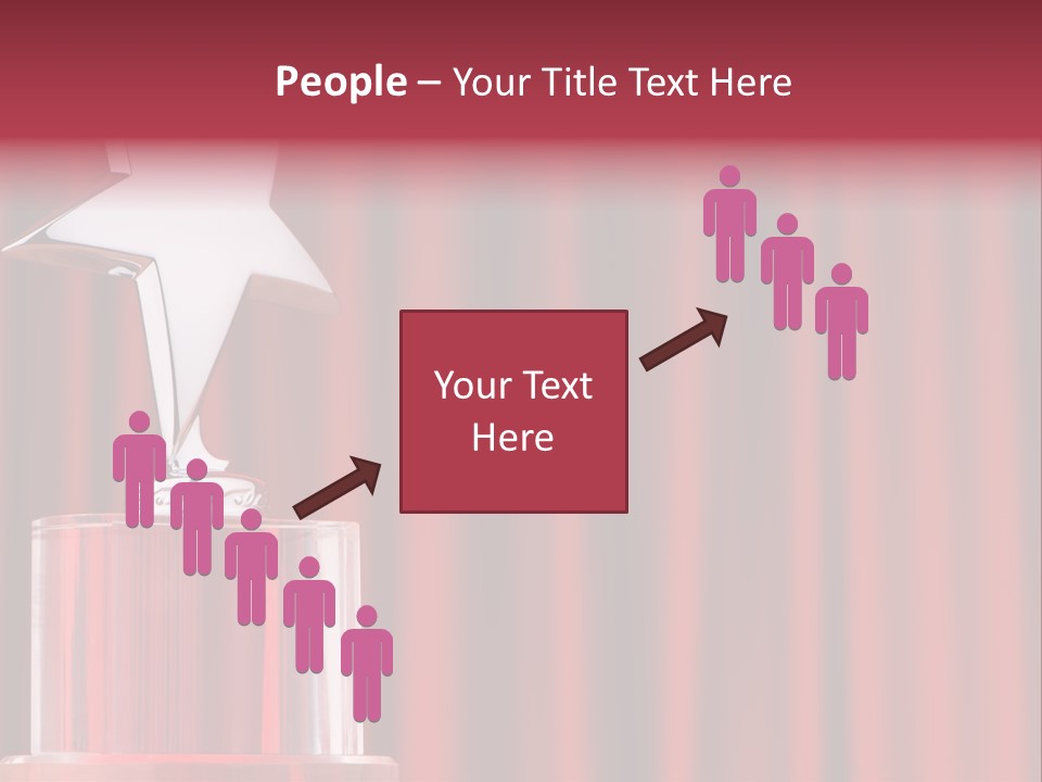 Honor Decoration Curtain PowerPoint Template