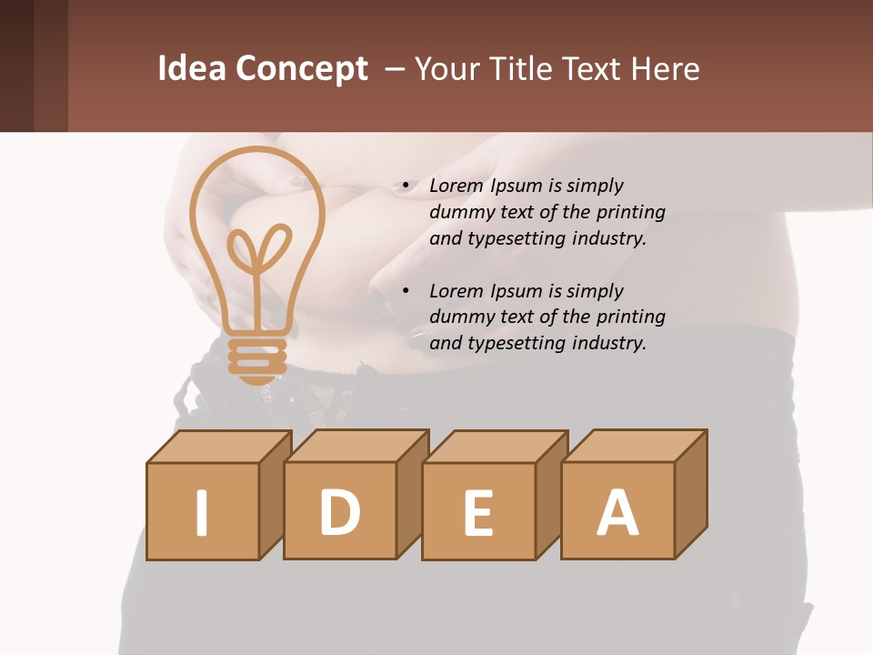 Unzip Health Concept PowerPoint Template