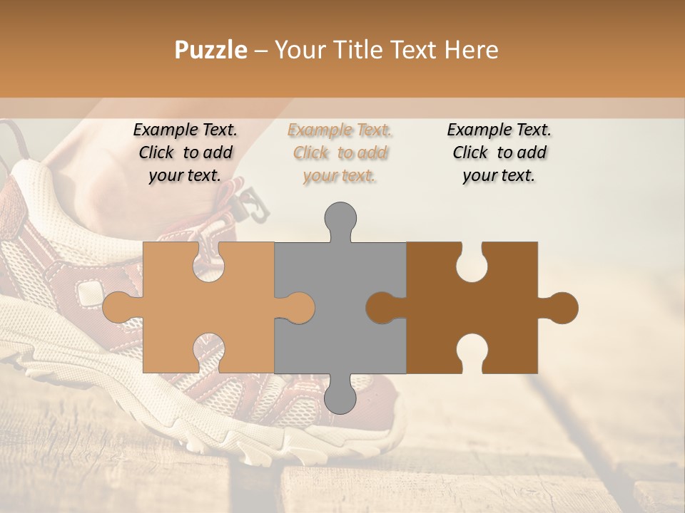 White Body Action PowerPoint Template