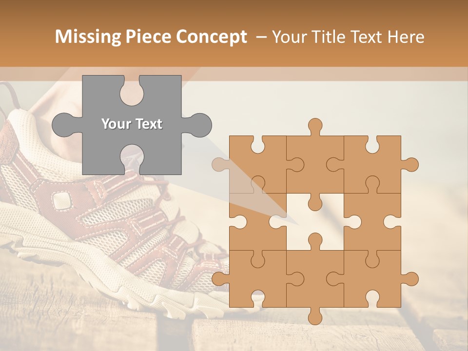 White Body Action PowerPoint Template