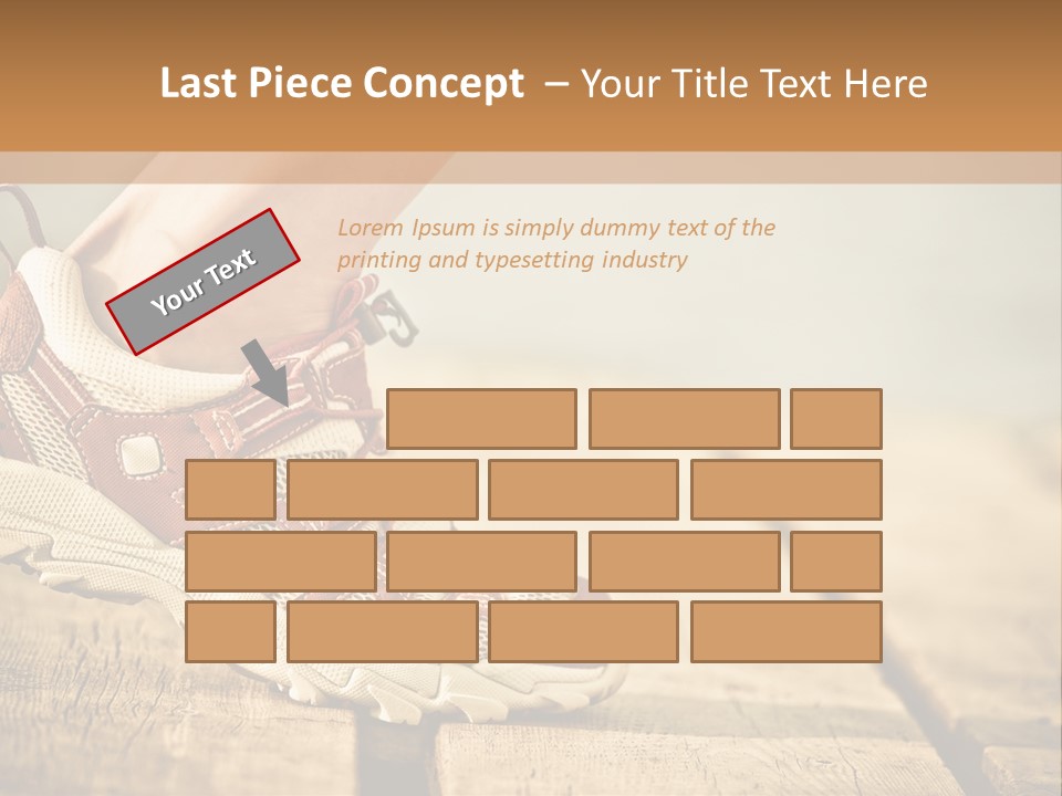 White Body Action PowerPoint Template