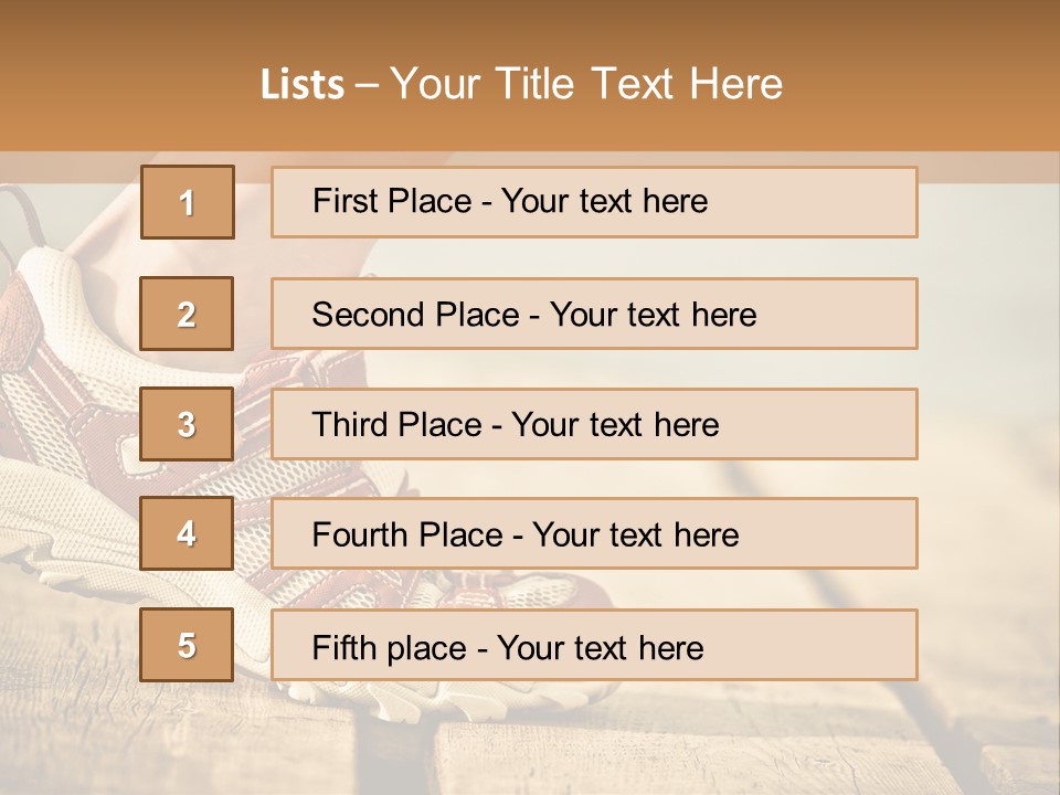White Body Action PowerPoint Template
