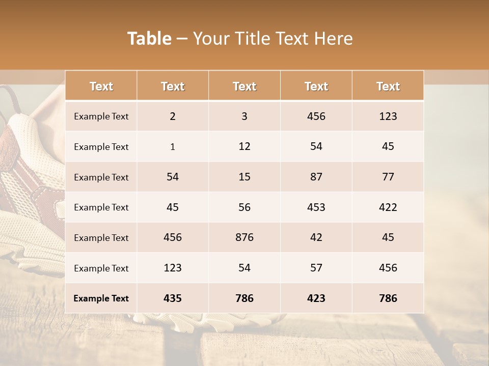 White Body Action PowerPoint Template