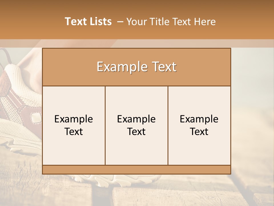 White Body Action PowerPoint Template