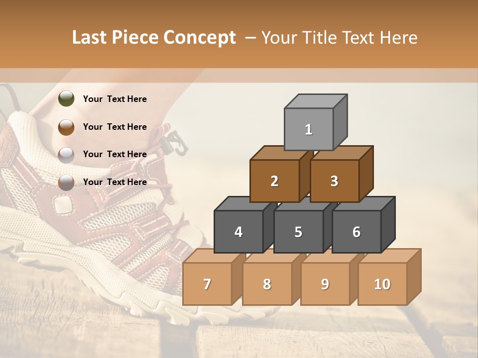 White Body Action PowerPoint Template