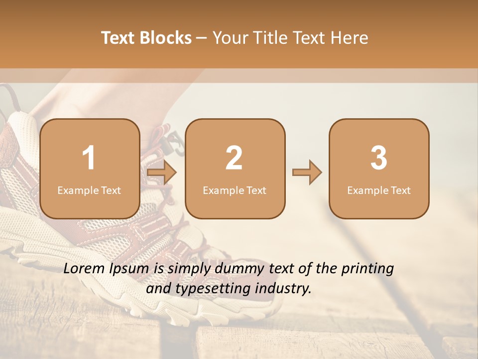 White Body Action PowerPoint Template