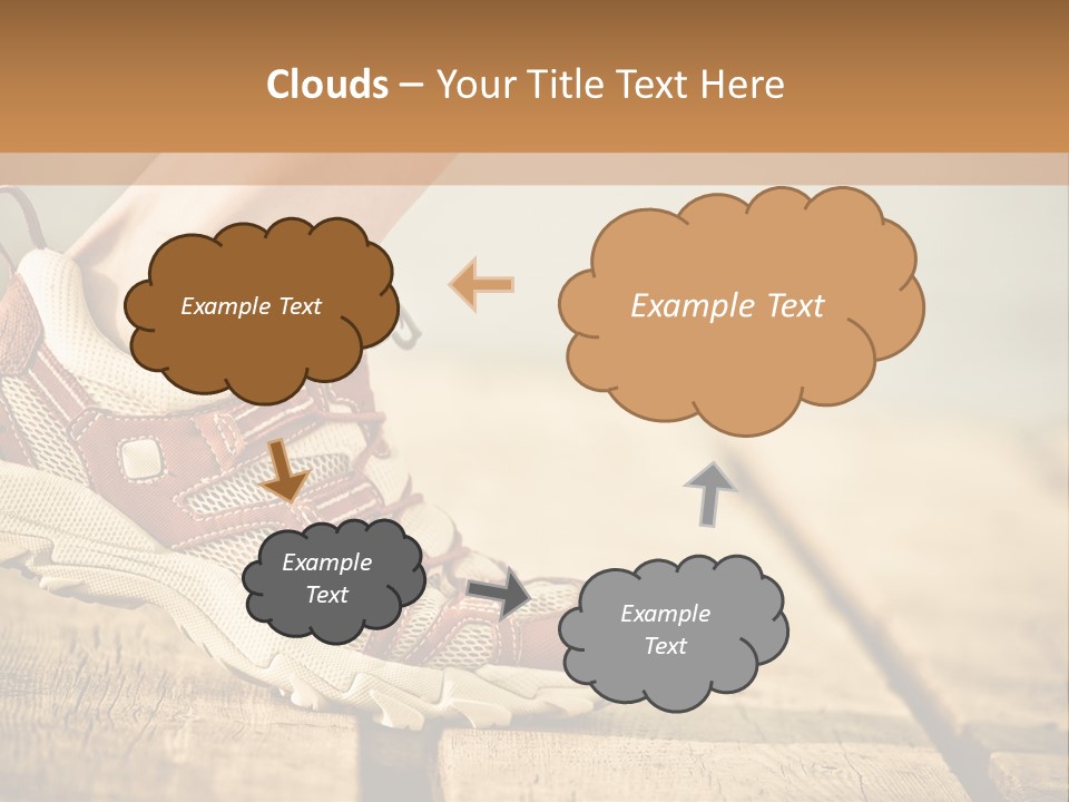 White Body Action PowerPoint Template