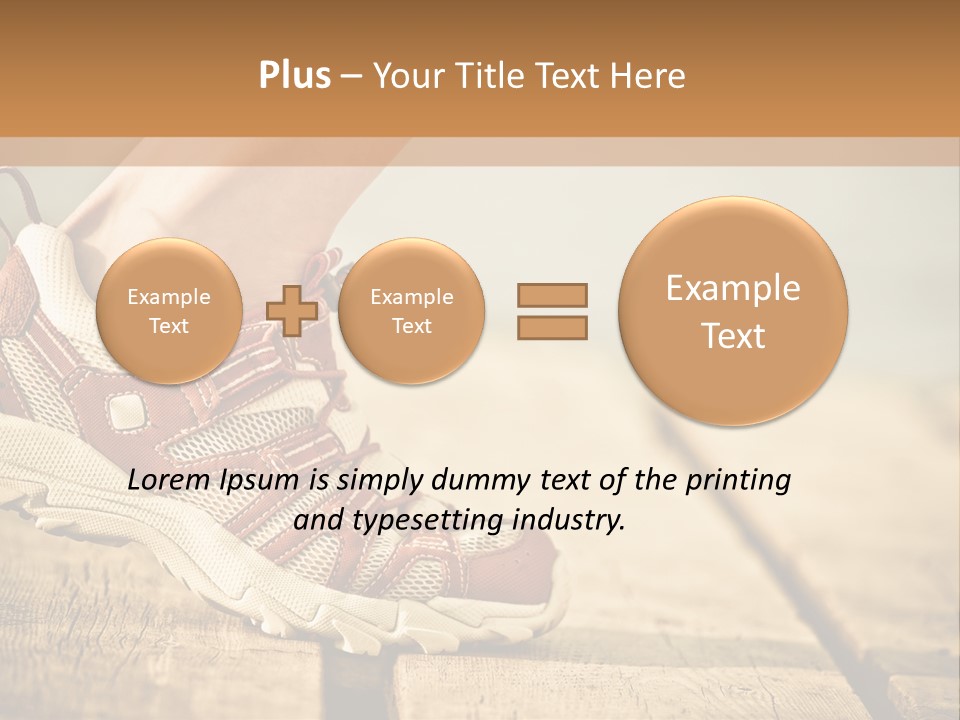 White Body Action PowerPoint Template