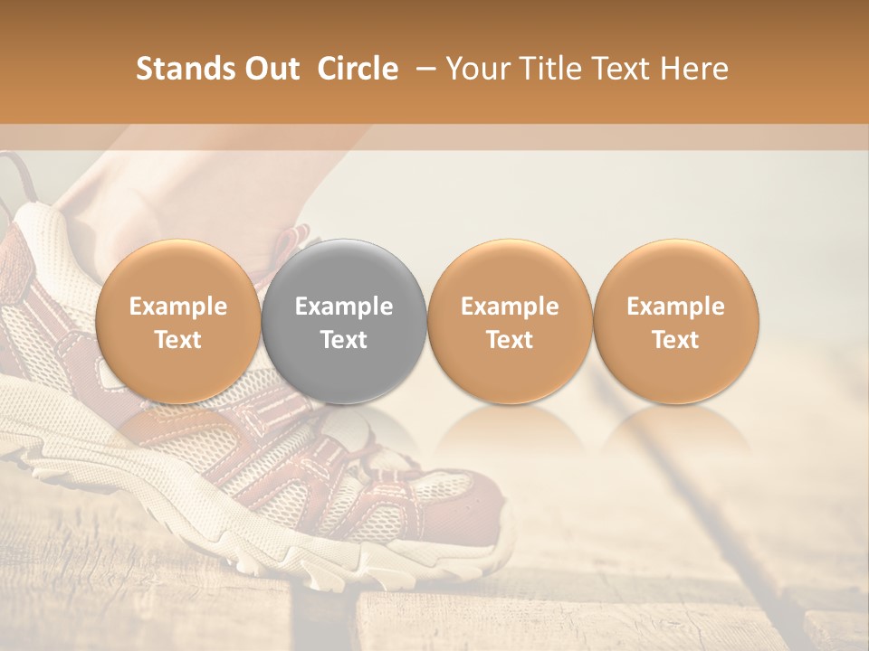 White Body Action PowerPoint Template