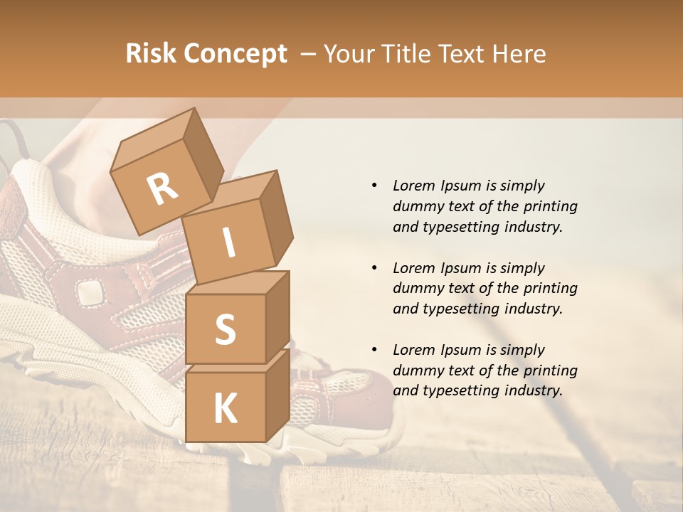 White Body Action PowerPoint Template