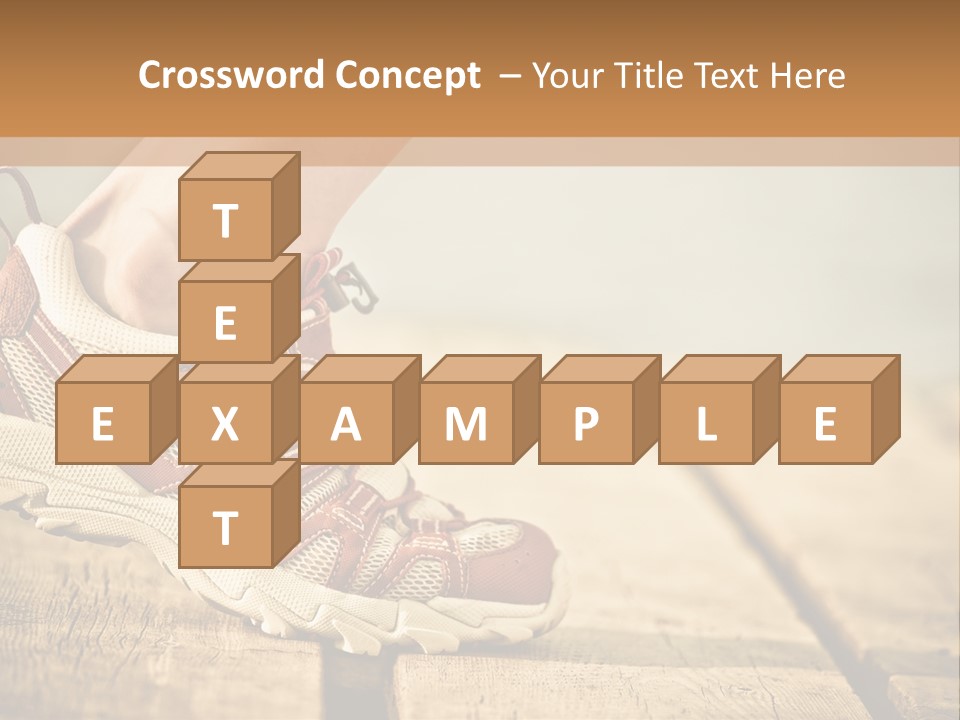 White Body Action PowerPoint Template