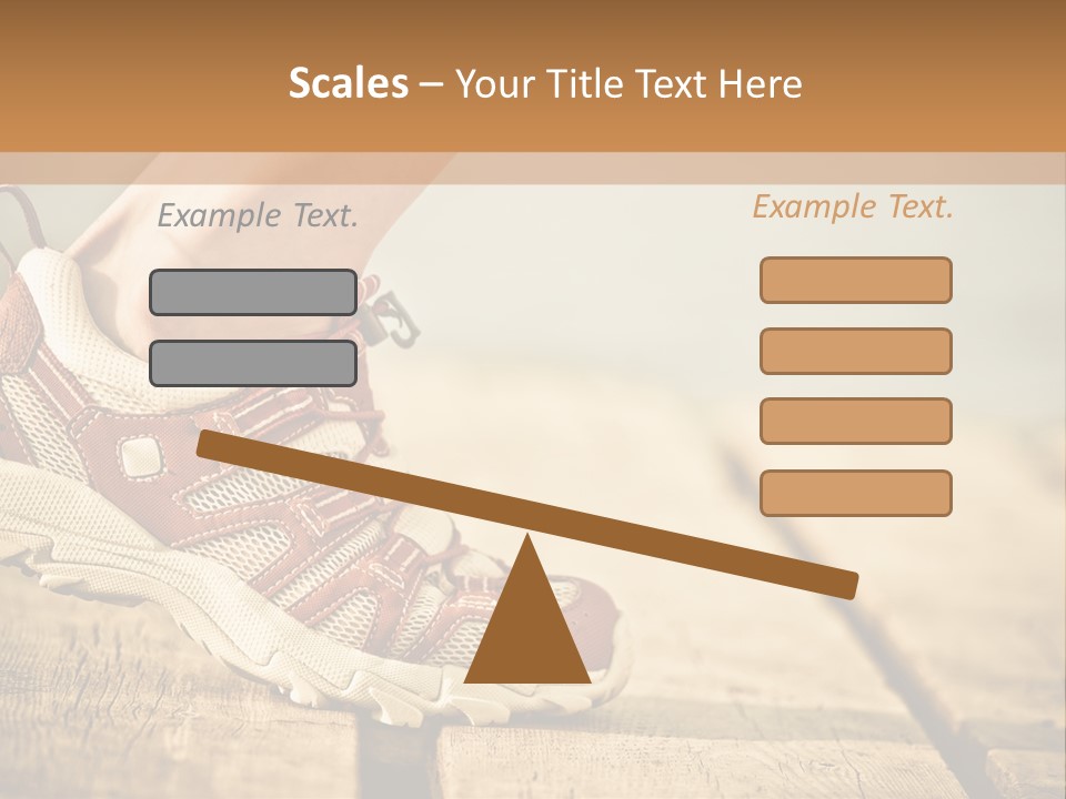 White Body Action PowerPoint Template