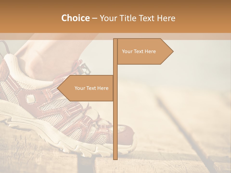 White Body Action PowerPoint Template
